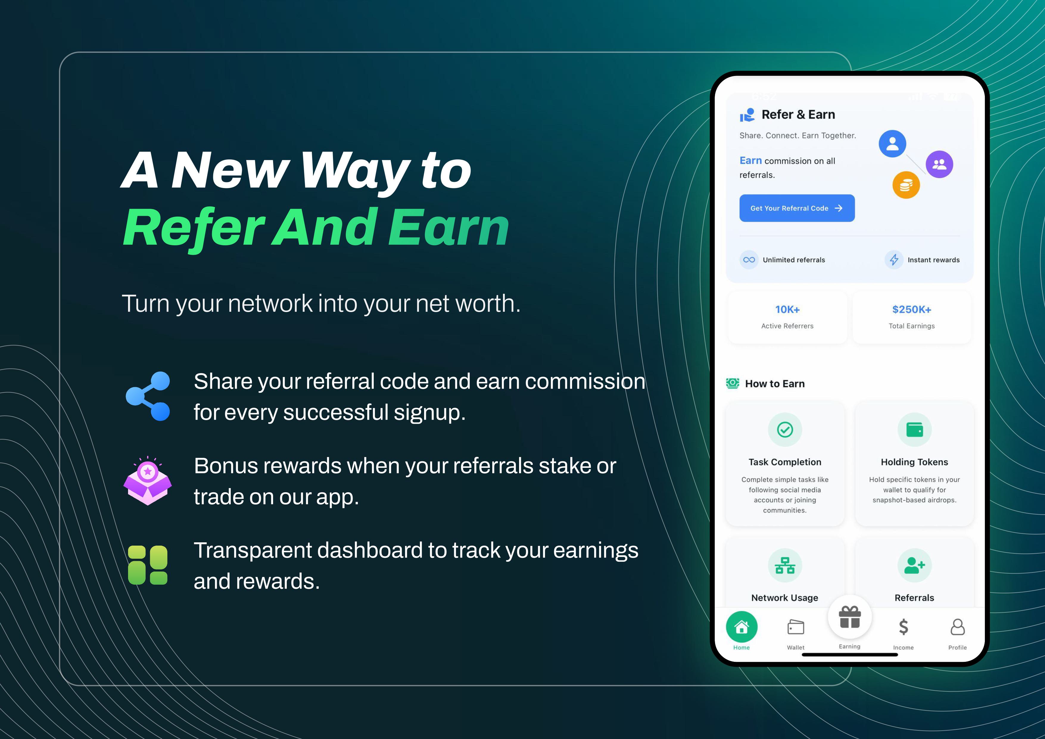 Refer and Earn